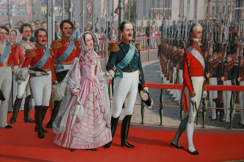 IMG_0376.jpg - Frederik VII´s bryllup. -- Frederik VII wedding.